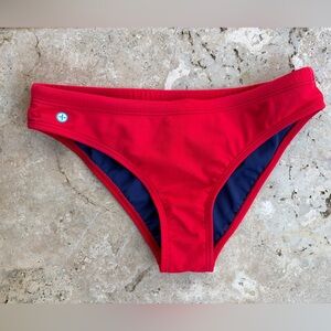 Waterman Lifeguard Red Bikini Bottom Women’s Small NEW